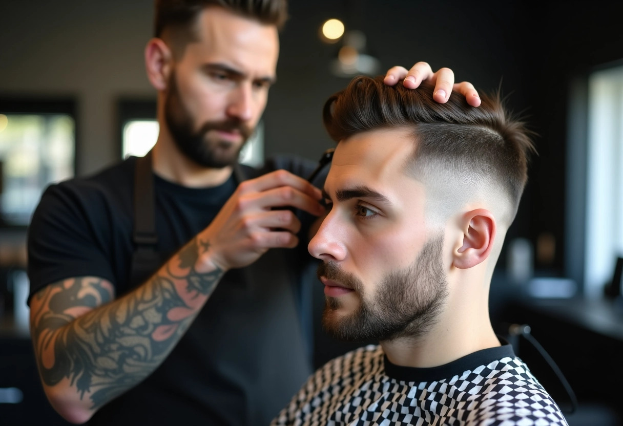 coiffure homme